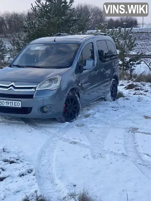 Минивэн Citroen Berlingo 2011 1.56 л. Ручная / Механика обл. Тернопольская, Бучач - Фото 1/12