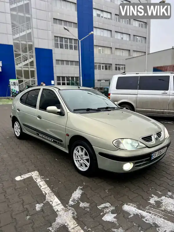 Хетчбек Renault Megane 2002 null_content л. обл. Хмельницька, Хмельницький - Фото 1/21