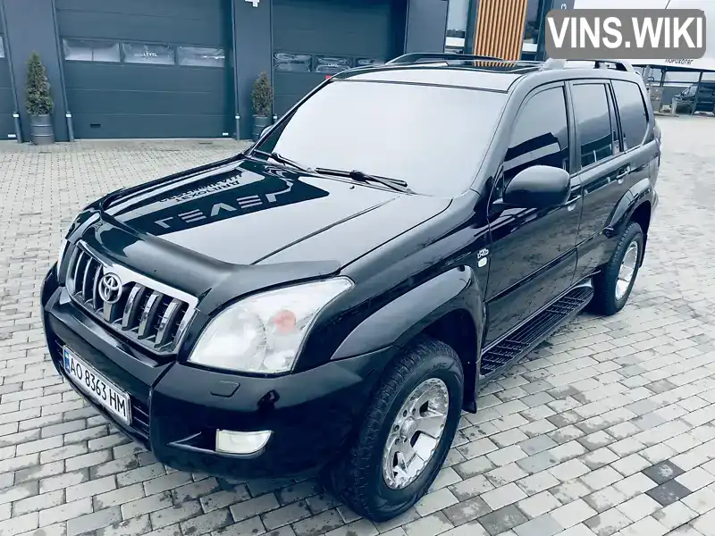 Внедорожник / Кроссовер Toyota Land Cruiser Prado 2003 3 л. Автомат обл. Закарпатская, Хуст - Фото 1/19