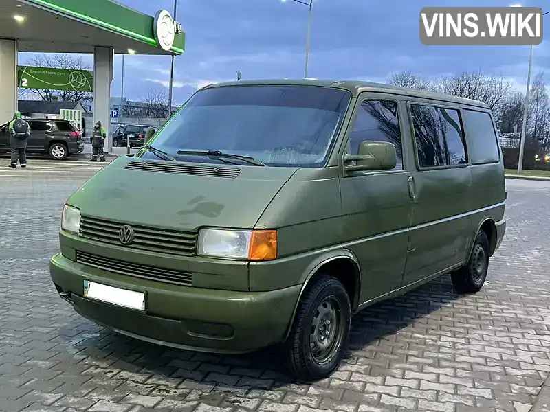 Мінівен Volkswagen Transporter 2002 1.9 л. Ручна / Механіка обл. Волинська, Луцьк - Фото 1/9