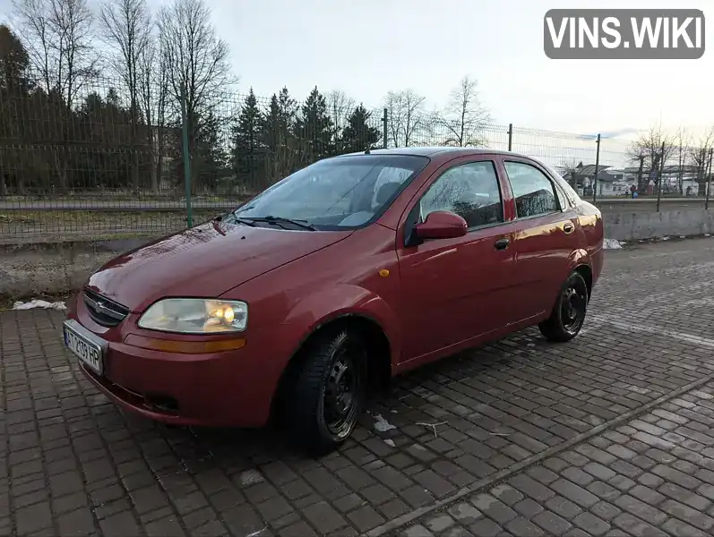 Седан Chevrolet Aveo 2004 1.5 л. Ручная / Механика обл. Ивано-Франковская, Долина - Фото 1/19