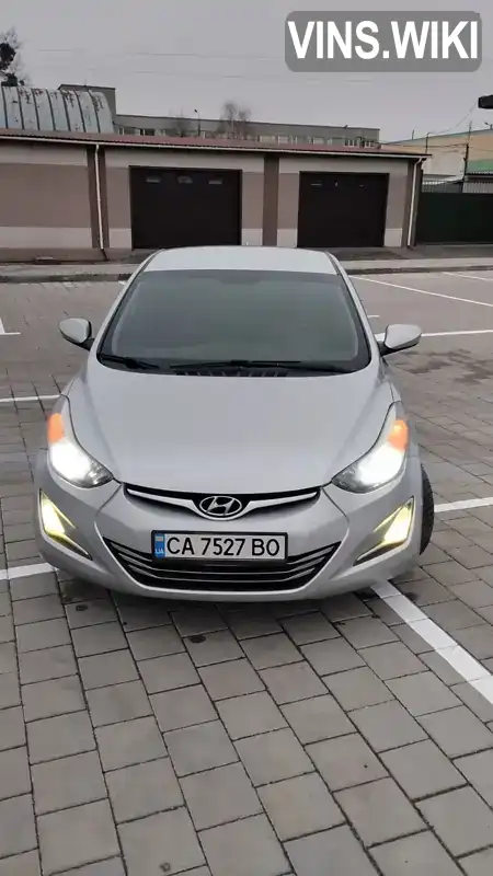 Седан Hyundai Elantra 2014 1.8 л. Автомат обл. Черкаська, Черкаси - Фото 1/15