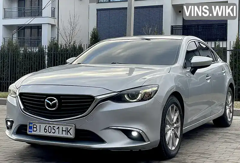 Седан Mazda 6 2015 2.49 л. Автомат обл. Полтавська, Кременчук - Фото 1/21