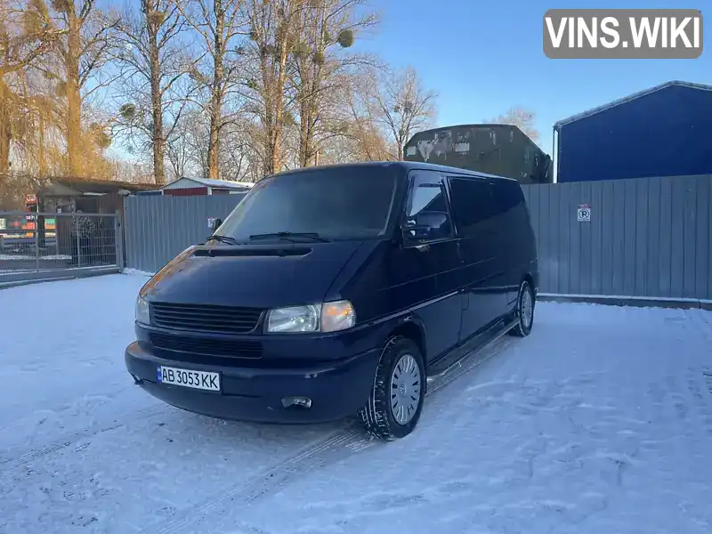 Мінівен Volkswagen Transporter 2003 2.5 л. Ручна / Механіка обл. Вінницька, Вінниця - Фото 1/10