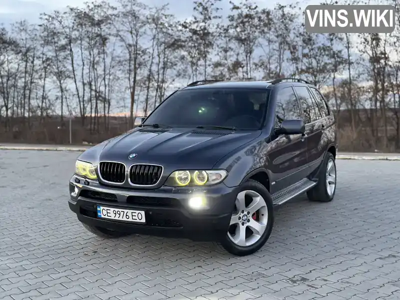 Внедорожник / Кроссовер BMW X5 2005 3 л. Автомат обл. Черновицкая, Черновцы - Фото 1/21