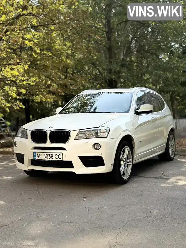 Внедорожник / Кроссовер BMW X3 2013 2 л. Автомат обл. Днепропетровская, Кривой Рог - Фото 1/21