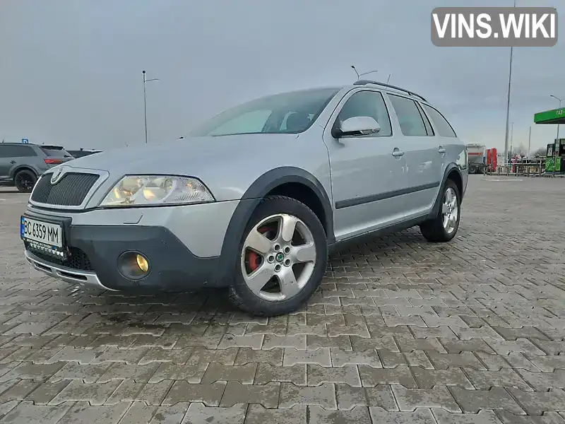 Универсал Skoda Octavia Scout 2008 2 л. Ручная / Механика обл. Львовская, Стрый - Фото 1/21