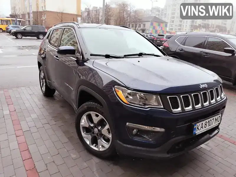 Позашляховик / Кросовер Jeep Compass 2020 2.43 л. обл. Київська, Київ - Фото 1/19