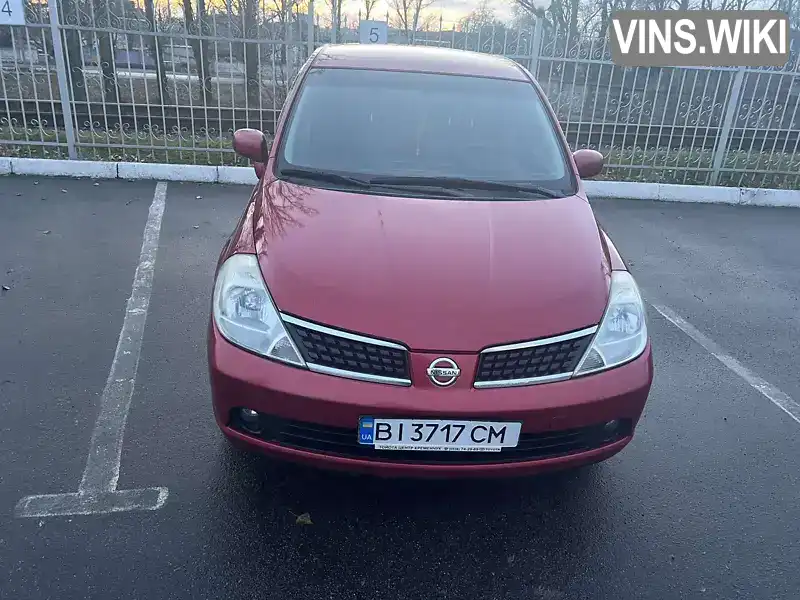 Хетчбек Nissan TIIDA 2008 1.6 л. Автомат обл. Полтавська, Кременчук - Фото 1/6