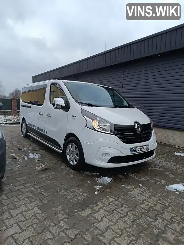 Минивэн Renault Trafic 2018 1.6 л. Ручная / Механика обл. Ровенская, Сарны - Фото 1/12