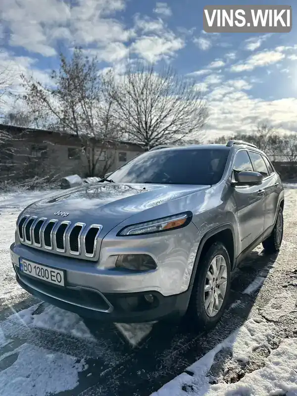 Позашляховик / Кросовер Jeep Cherokee 2015 3.24 л. Автомат обл. Тернопільська, Тернопіль - Фото 1/21