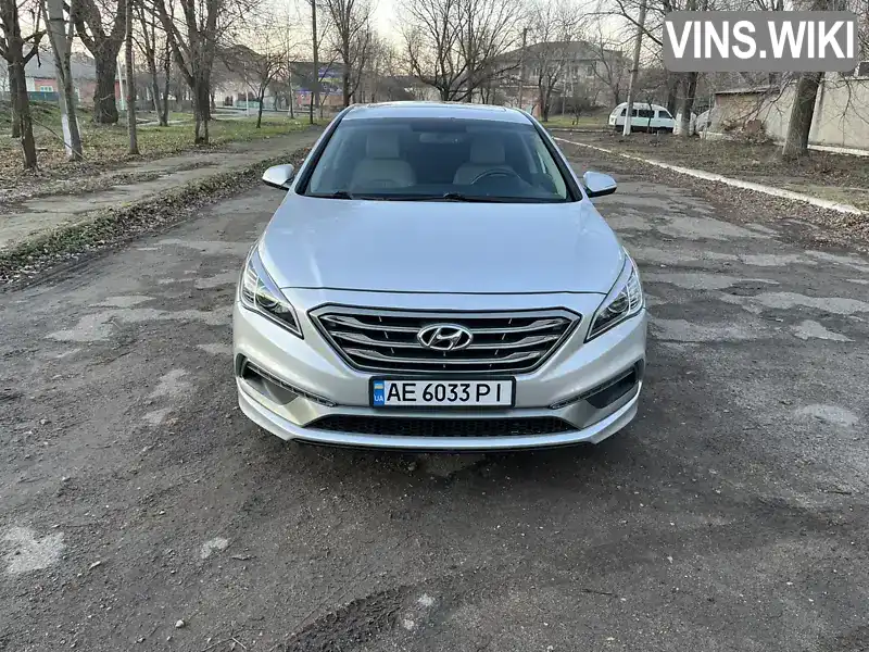 Седан Hyundai Sonata 2016 2.36 л. Автомат обл. Черкасская, Черкассы - Фото 1/16