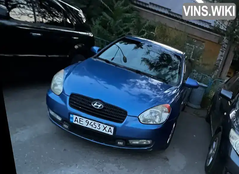 Седан Hyundai Accent 2008 1.6 л. Ручная / Механика обл. Днепропетровская, Днепр (Днепропетровск) - Фото 1/8