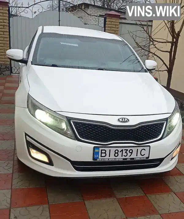 Седан Kia K5 2013 2 л. Автомат обл. Днепропетровская, Кривой Рог - Фото 1/12