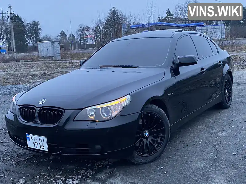 Седан BMW 5 Series 2004 2.17 л. Ручная / Механика обл. Хмельницкая, Шепетовка - Фото 1/21