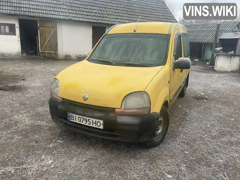 Мінівен Renault Kangoo 1999 1.87 л. Ручна / Механіка обл. Полтавська, Кременчук - Фото 1/7