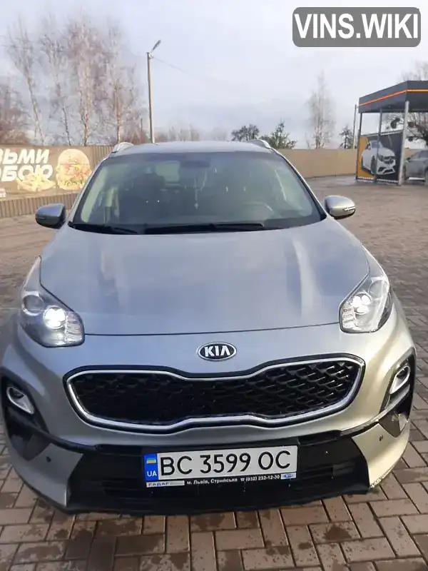 Внедорожник / Кроссовер Kia Sportage 2021 1.59 л. Автомат обл. Львовская, Червоноград - Фото 1/9