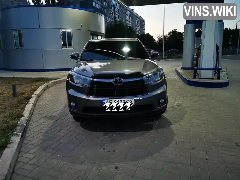 Внедорожник / Кроссовер Toyota Highlander 2014 3.55 л. Автомат обл. Днепропетровская, Кривой Рог - Фото 1/5