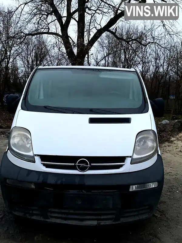 Мінівен Opel Vivaro 2005 1.87 л. Ручна / Механіка обл. Дніпропетровська, Дніпро (Дніпропетровськ) - Фото 1/18