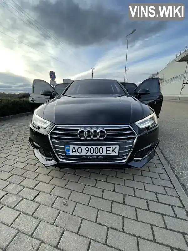 Седан Audi A4 2018 null_content л. Автомат обл. Закарпатская, Виноградов - Фото 1/21