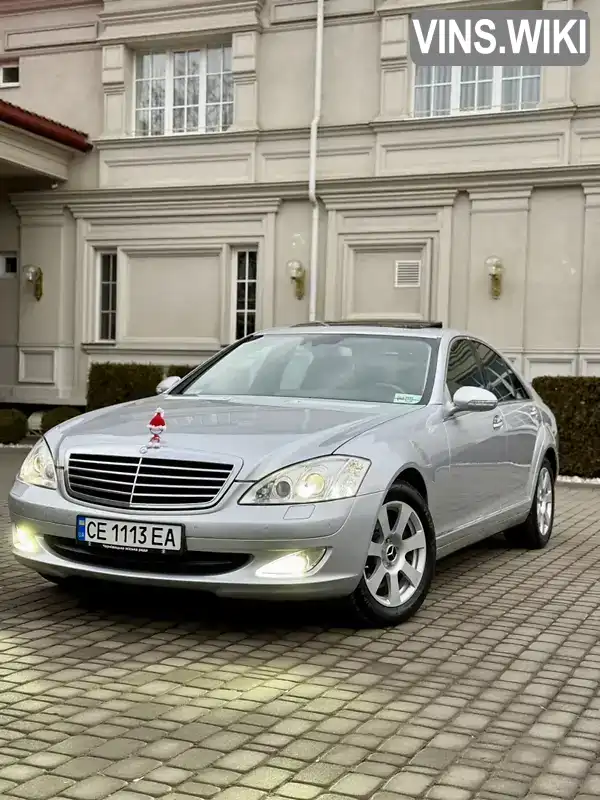 Седан Mercedes-Benz S-Class 2007 3.2 л. Автомат обл. Чернівецька, Чернівці - Фото 1/21