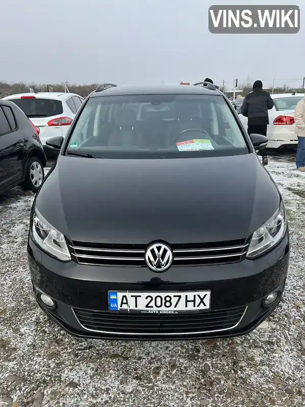 Минивэн Volkswagen Touran 2013 1.6 л. Ручная / Механика обл. Ивано-Франковская, Калуш - Фото 1/9