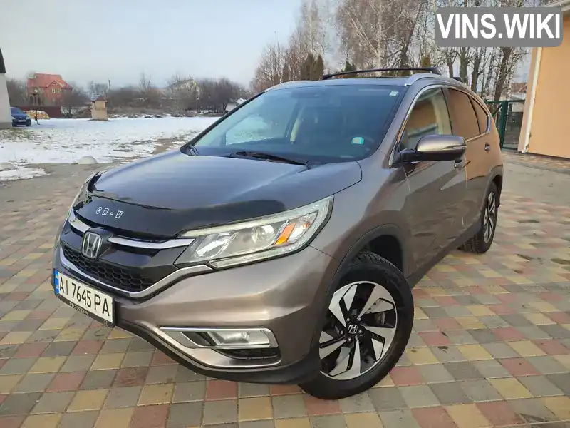 Позашляховик / Кросовер Honda CR-V 2015 2.35 л. Автомат обл. Київська, Київ - Фото 1/21