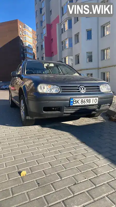 Универсал Volkswagen Golf 2000 1.6 л. Ручная / Механика обл. Ровенская, Здолбунов - Фото 1/21