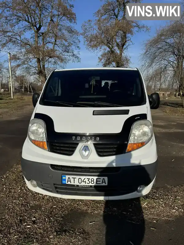 Мінівен Renault Trafic 2007 2 л. Ручна / Механіка обл. Одеська, Любашівка - Фото 1/21