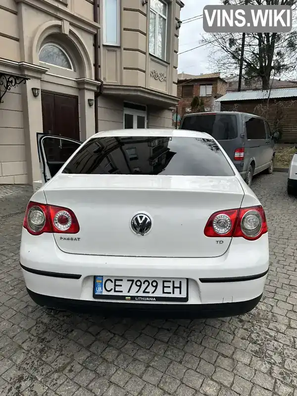 Седан Volkswagen Passat 2006 1.9 л. Ручная / Механика обл. Черновицкая, Черновцы - Фото 1/9