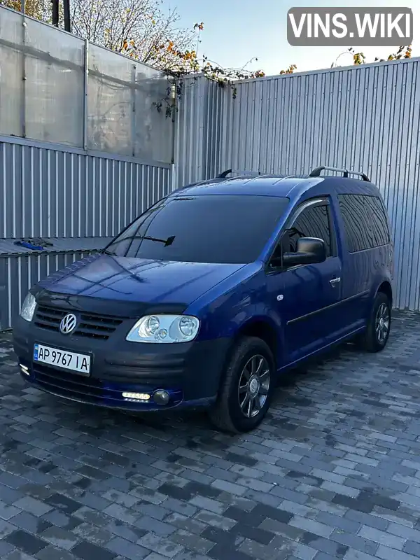 Мінівен Volkswagen Caddy 2005 1.9 л. Ручна / Механіка обл. Запорізька, Запоріжжя - Фото 1/21