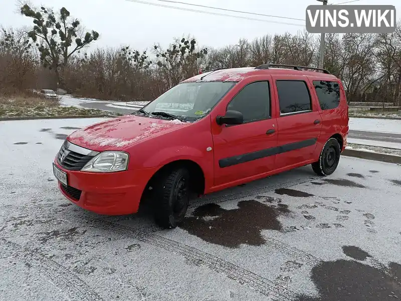 Универсал Dacia Logan MCV 2009 1.39 л. Ручная / Механика обл. Ровенская, Ровно - Фото 1/21