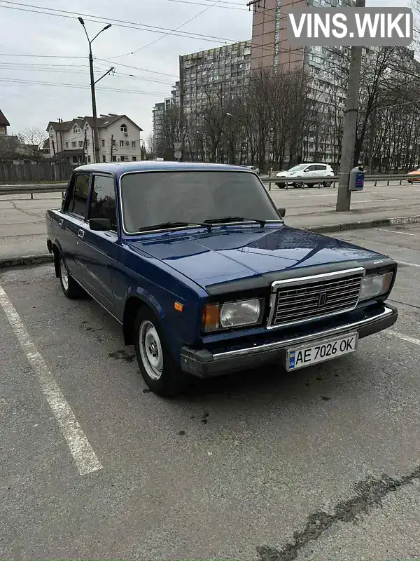 Седан ВАЗ / Lada 2107 2007 1.45 л. Ручна / Механіка обл. Дніпропетровська, Дніпро (Дніпропетровськ) - Фото 1/12