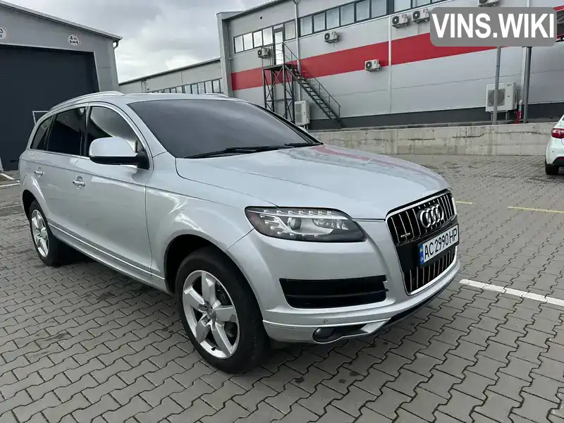 Позашляховик / Кросовер Audi Q7 2012 2.99 л. Автомат обл. Волинська, Нововолинськ - Фото 1/21