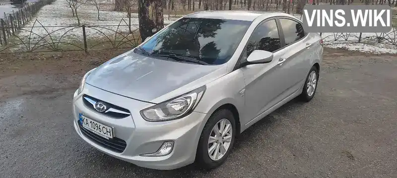 Седан Hyundai Accent 2011 1.59 л. обл. Киевская, Киев - Фото 1/6