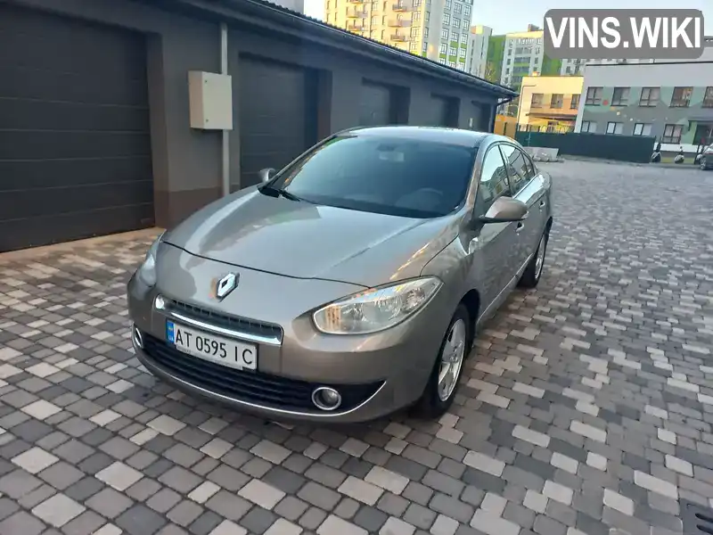 Седан Renault Fluence 2011 1.46 л. Ручна / Механіка обл. Івано-Франківська, Івано-Франківськ - Фото 1/21