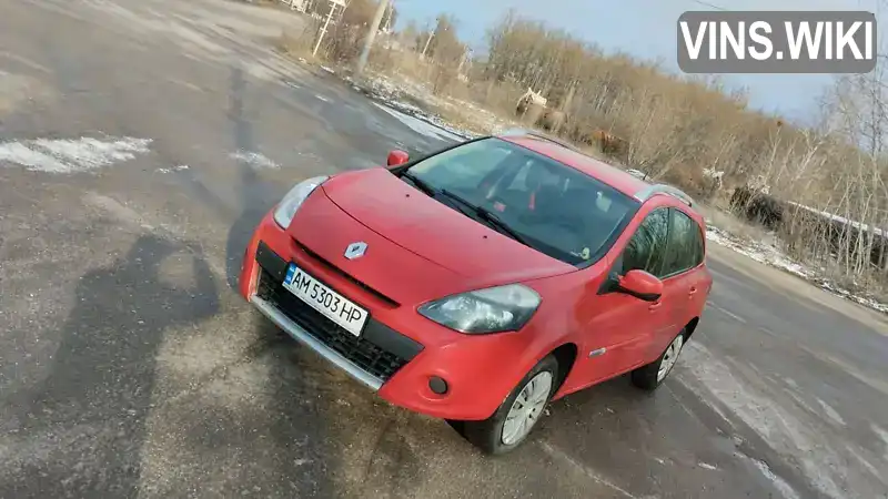 Хетчбек Renault Clio 2012 1.46 л. Ручна / Механіка обл. Житомирська, Житомир - Фото 1/17