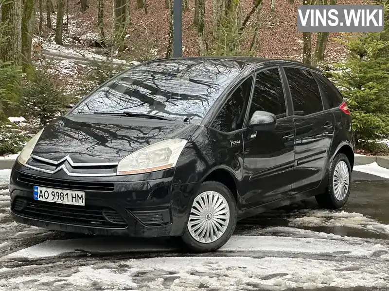 Микровэн Citroen C4 Picasso 2009 1.56 л. Робот обл. Закарпатская, Ужгород - Фото 1/14