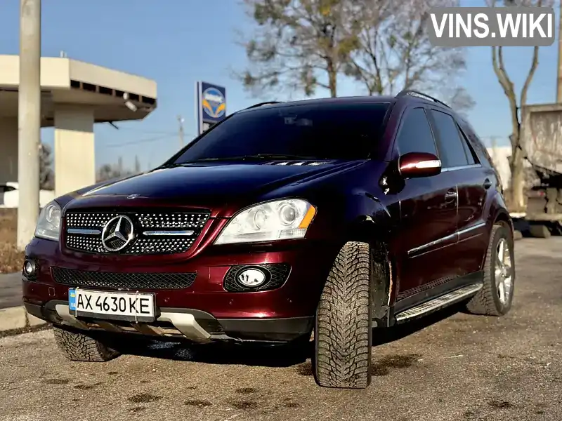 Позашляховик / Кросовер Mercedes-Benz M-Class 2007 3.5 л. Автомат обл. Харківська, Харків - Фото 1/16