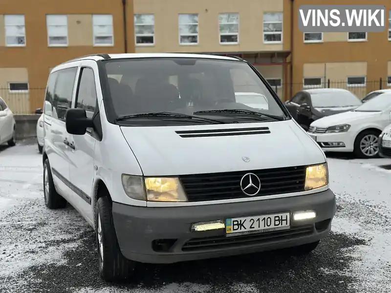 Мінівен Mercedes-Benz Vito 1997 2.3 л. Ручна / Механіка обл. Рівненська, Рівне - Фото 1/21