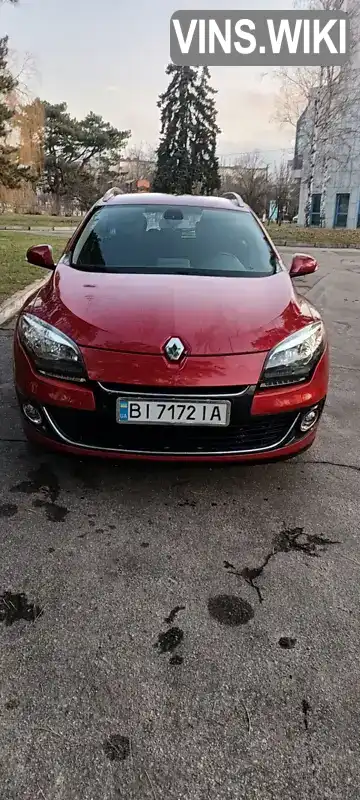 Універсал Renault Megane 2013 null_content л. Ручна / Механіка обл. Полтавська, Кременчук - Фото 1/16