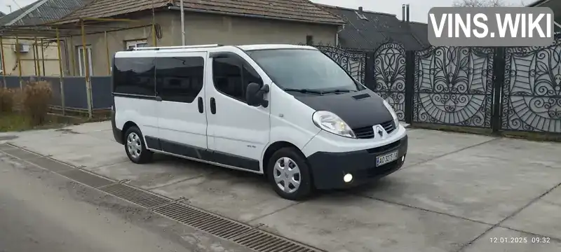 Минивэн Renault Trafic 2010 2 л. Ручная / Механика обл. Закарпатская, Виноградов - Фото 1/20