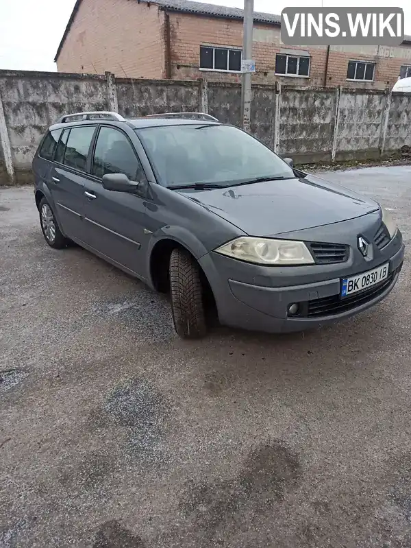 Універсал Renault Megane 2007 1.87 л. Ручна / Механіка обл. Рівненська, Млинів - Фото 1/9