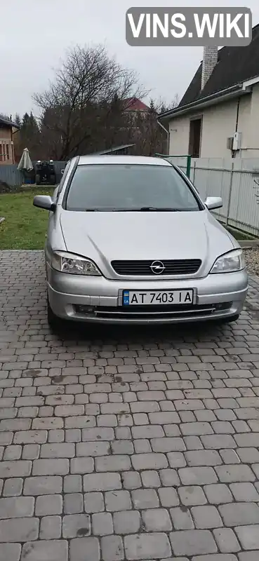 Хетчбек Opel Astra 2000 1.6 л. Автомат обл. Івано-Франківська, Тлумач - Фото 1/20