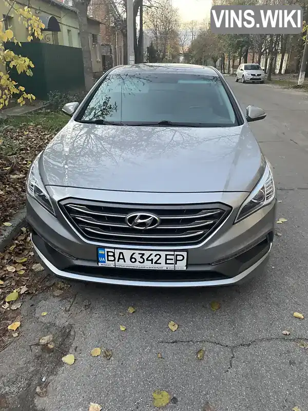 Седан Hyundai Sonata 2016 2.36 л. Автомат обл. Ровенская, Костополь - Фото 1/13