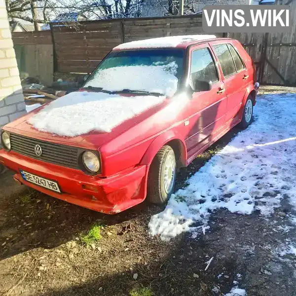 Хэтчбек Volkswagen Golf 1985 1.8 л. Ручная / Механика обл. Черкасская, Умань - Фото 1/9