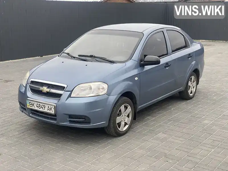 Седан Chevrolet Aveo 2008 1.5 л. Ручна / Механіка обл. Рівненська, Костопіль - Фото 1/14