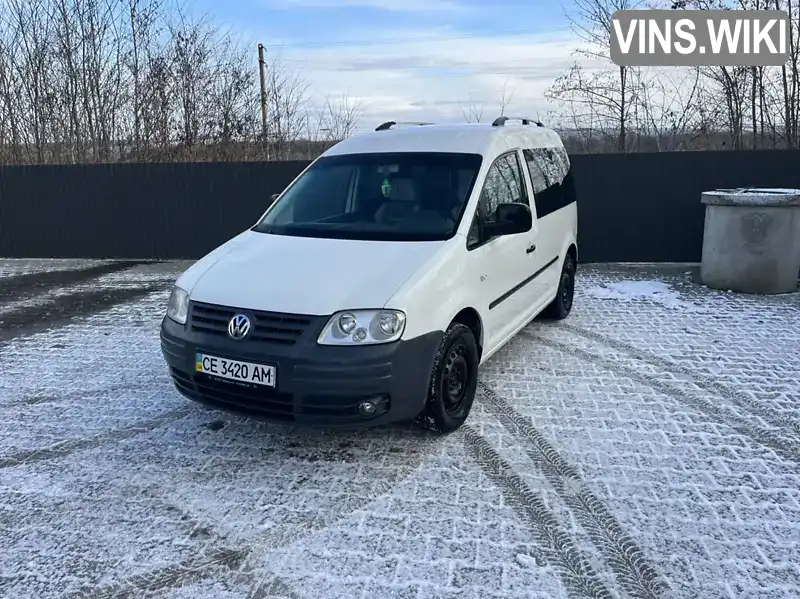 Мінівен Volkswagen Caddy 2007 1.9 л. Ручна / Механіка обл. Чернівецька, Кіцмань - Фото 1/14