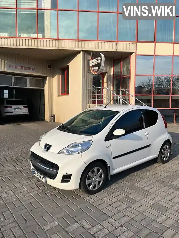 Хэтчбек Peugeot 107 2011 1 л. Робот обл. Запорожская, Запорожье - Фото 1/21