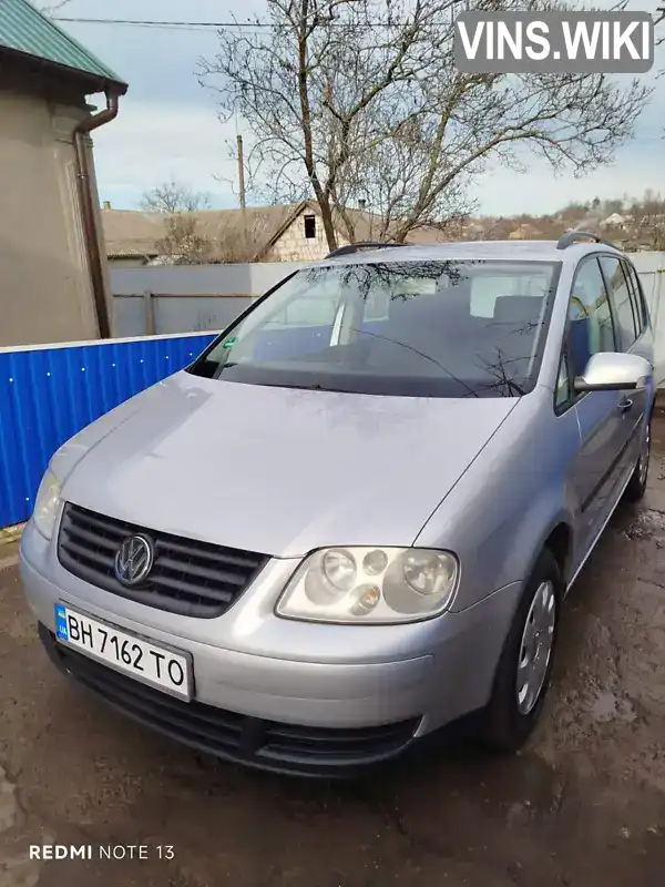 Мінівен Volkswagen Touran 2003 1.6 л. обл. Одеська, Білгород-Дністровський - Фото 1/21